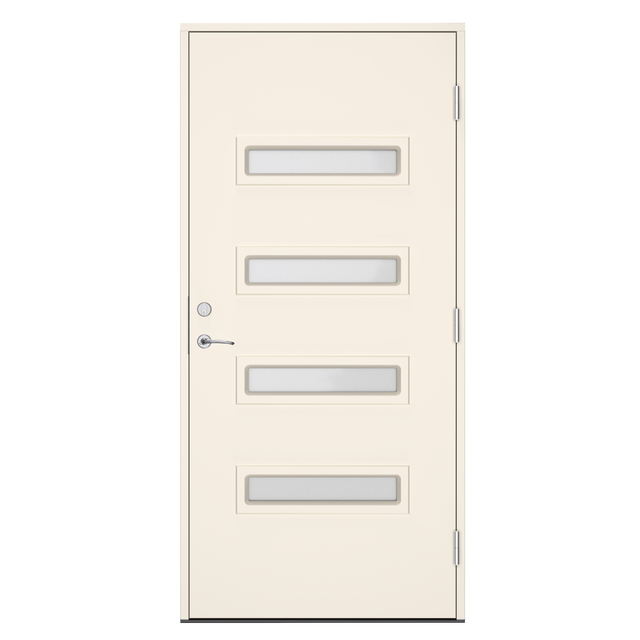 YTTERDÖRRSSET RAGO VIT NCS S 0502-Y 105MM KARM 9X21H | Beijerbygg Byggmaterial